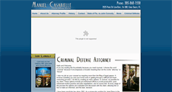 Desktop Screenshot of manuelcasabielle.com